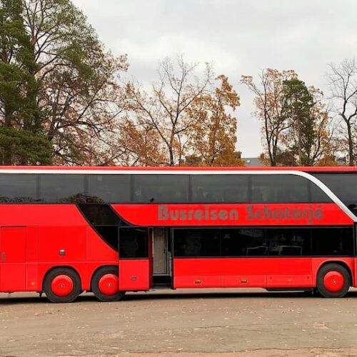 аренда двухэтажного автобуса сетра 78 мест
